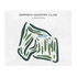 Emporia Country Club, Virginia - Printed Golf Course