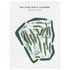 En-Joie Golf Course, New York - Printed Golf Courses