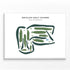 Escalon Golf Course, California - Printed Golf Courses