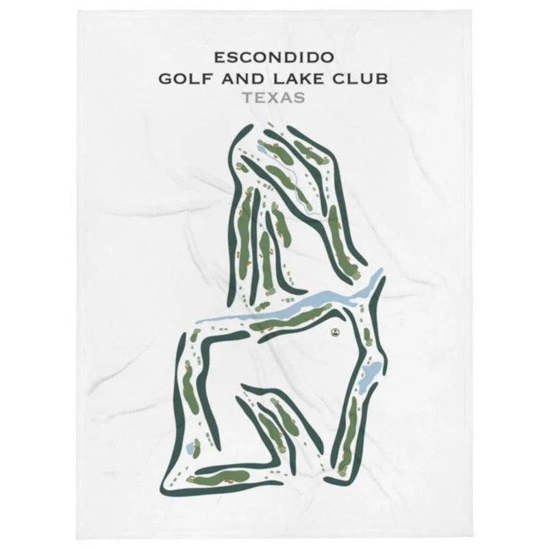 Escondido Golf & Lake Club, Texas - Printed Golf Course