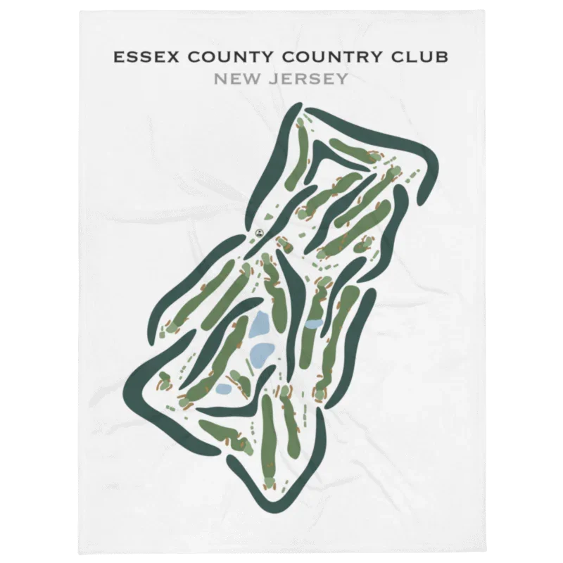 Essex County Country Club, New Jersey - Printed Golf Courses