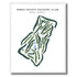 Essex County Country Club, New Jersey - Printed Golf Courses
