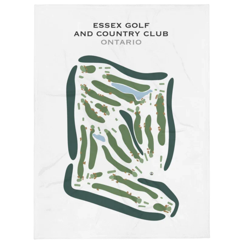 Essex Golf & Country Club, Ontario - Printed Golf Course