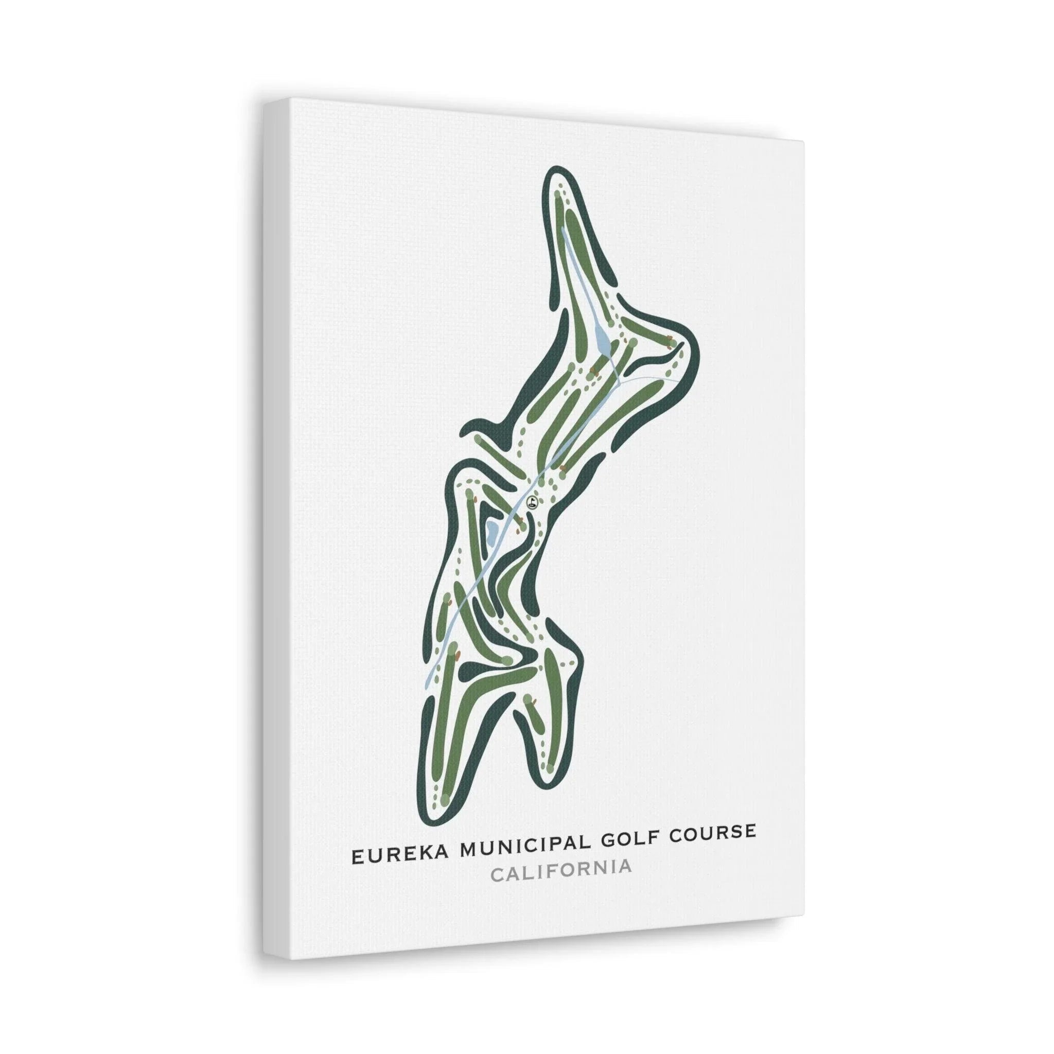 Eureka Municipal Golf Course, California - Printed Golf Courses