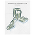 Evansville Country Club, Indiana - Printed Golf Courses