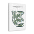 Evansville Golf Club, Wisconsin - Printed Golf Course