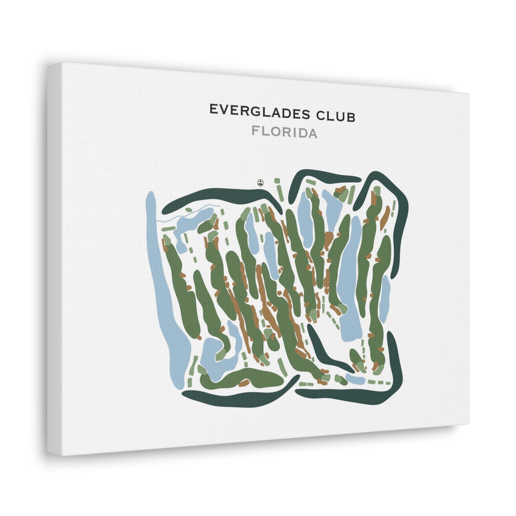 Everglades Club, Florida - Printed Golf Courses