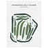 Evergreen Golf Course, Oregon - Printed Golf Courses
