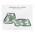 Evergreen Golf Course, Pennsylvania - Printed Golf Courses