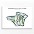 Evergreen Hills Golf Course, Michigan - Printed Golf Courses