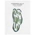 Evergreen Hills Golf Course, New York - Printed Golf Courses