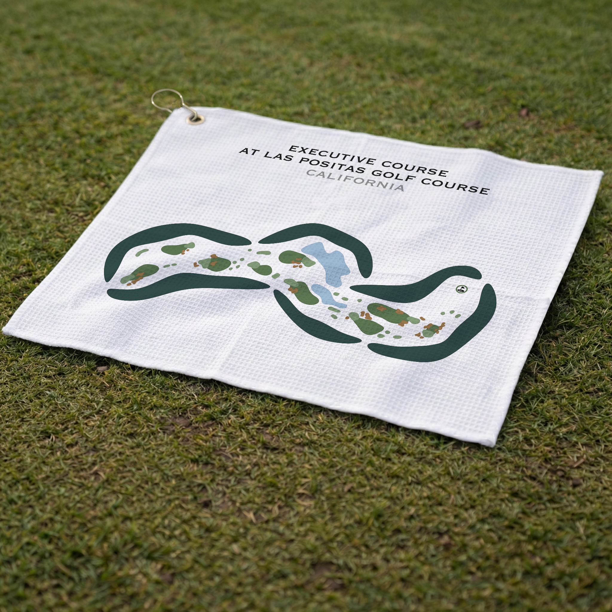 Executive Course at Las Positas Golf Course, California - Printed Golf Courses