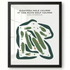 Executive Course at Van Nuys Golf Course, California - Printed Golf Courses