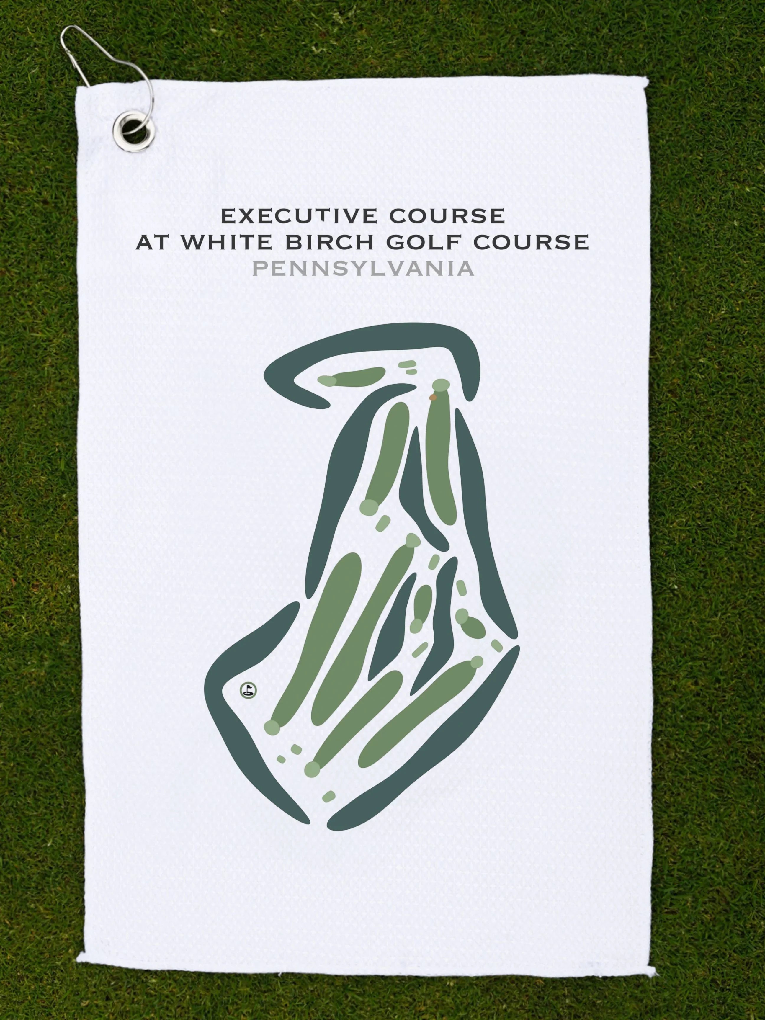 Executive Course at White Birch Golf Course, Pennsylvania - Printed Golf Courses