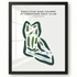 Executive Nine Course at Crestview Golf Club, Indiana - Printed Golf Courses