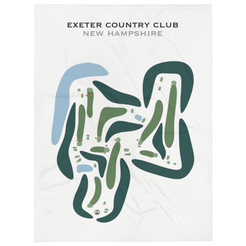 Exeter Country Club, New Hampshire - Printed Golf Courses