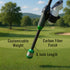 DriVR Elite Chrome - Stepped Steel Weighted Golf Club  - Compatible with Quest 2, 3/3s, and Pro
