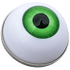 Green Eye Ball Marker & Hat Clip by ReadyGOLF