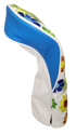Flower Power Embroidered Driver Headcover by ReadyGOLF