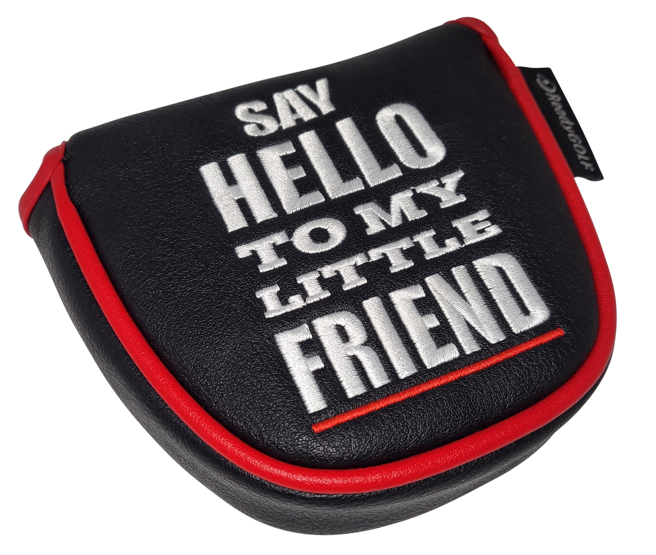Say Hello To My Little Friend Mallet Putter Cover by ReadyGolf