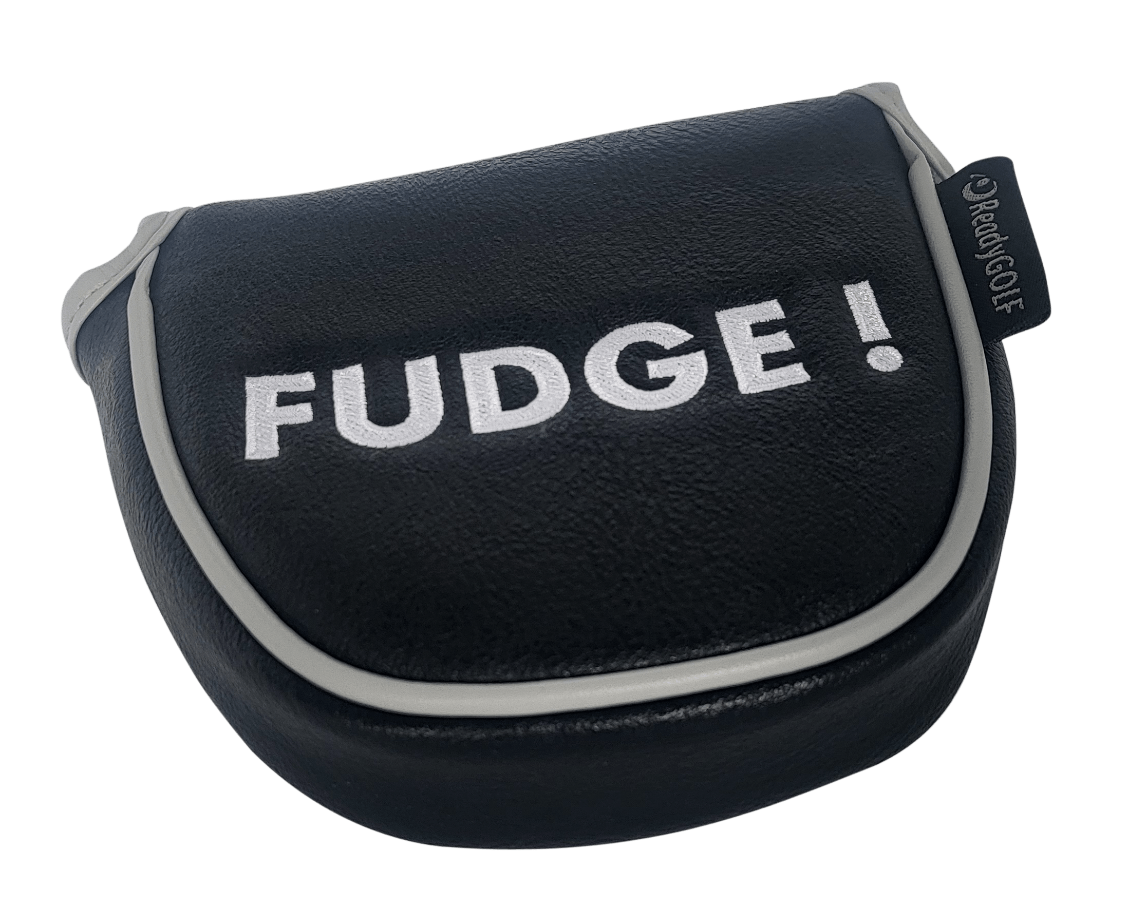 FUDGE! Embroidered Putter Cover by ReadyGOLF  -  Mallet