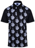 The Bird Middle Finger Mens Golf Polo Shirt by ReadyGOLF