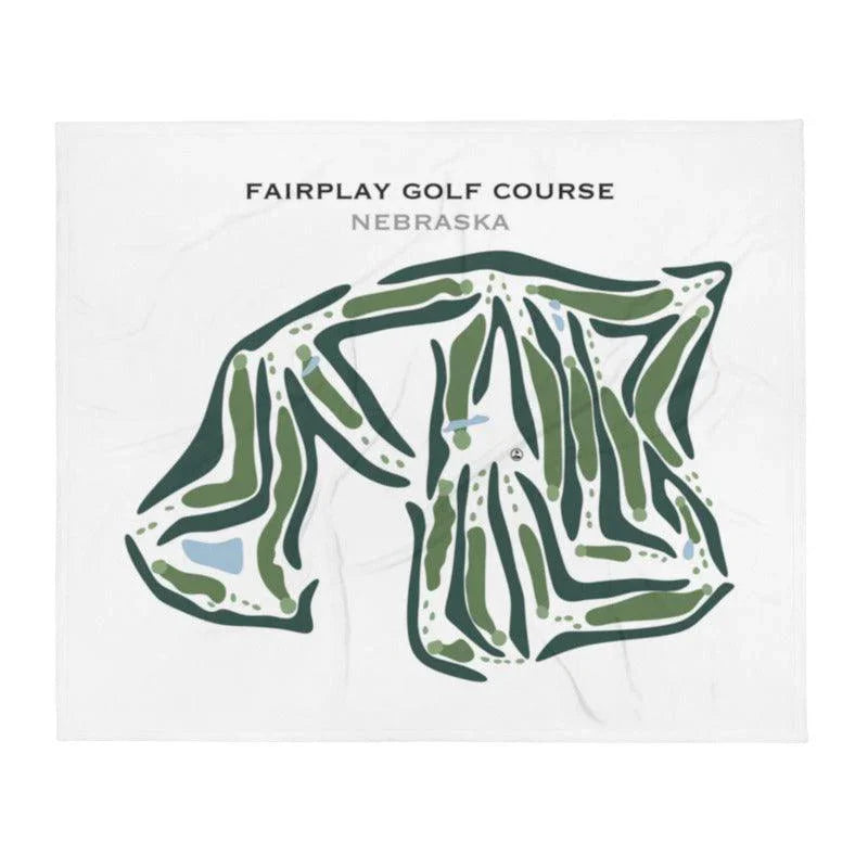 Fairplay Golf Course, Nebraska - Printed Golf Courses