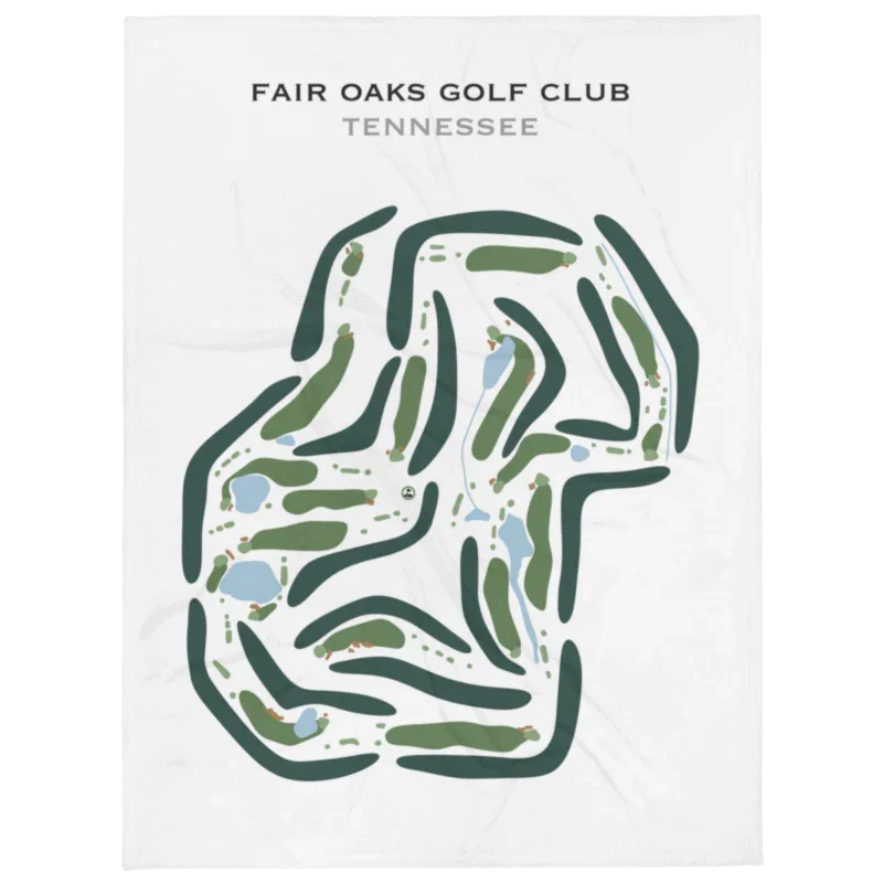 Fair Oaks Golf Club, Tennessee - Printed Golf Courses