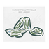 Fairmount Country Club, New Jersey - Printed Golf Courses
