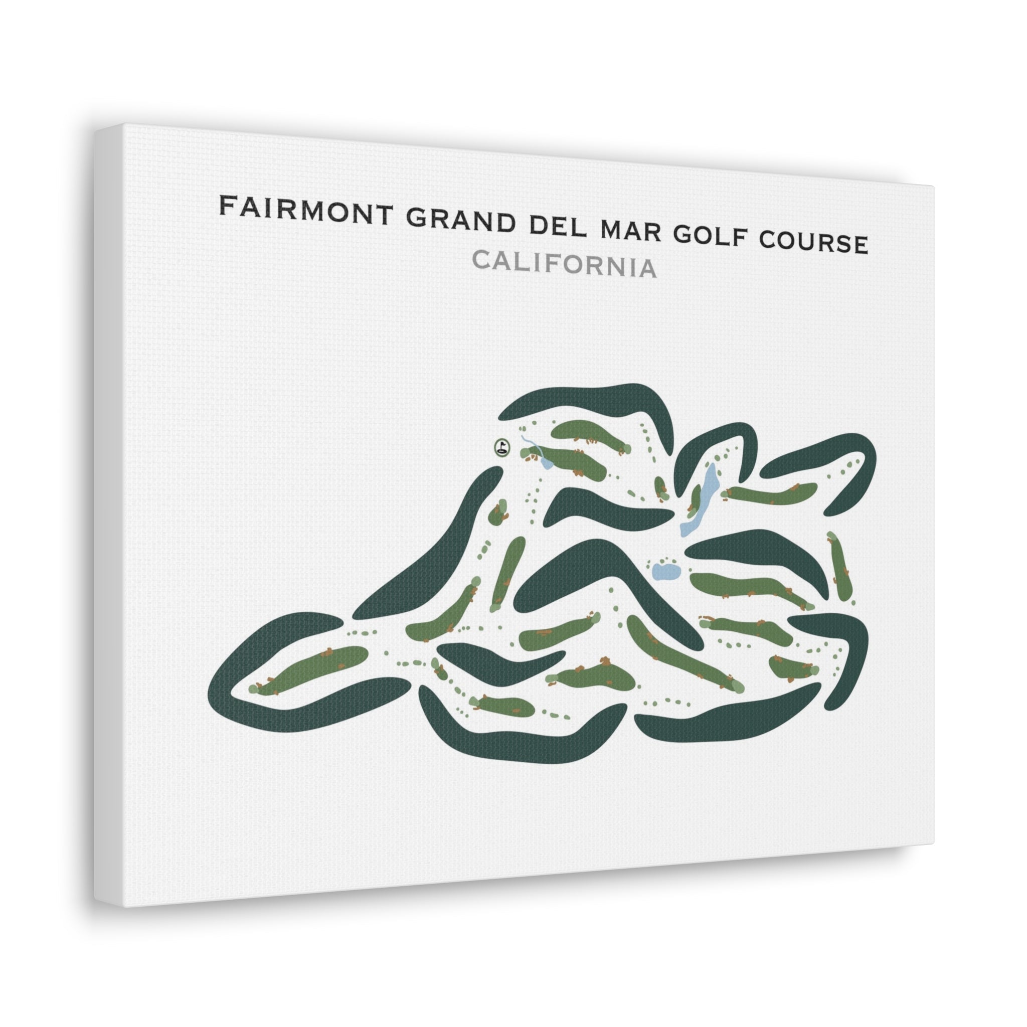 Fairmont Grand Del Mar Golf Course, California - Printed Golf Courses