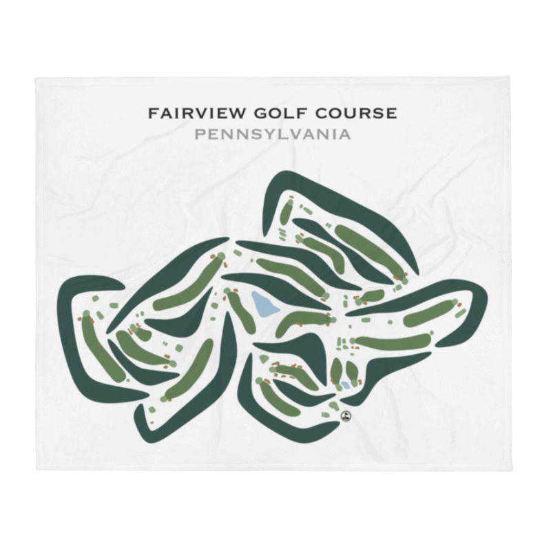 Fairview Golf Course, Pennsylvania - Printed Golf Courses