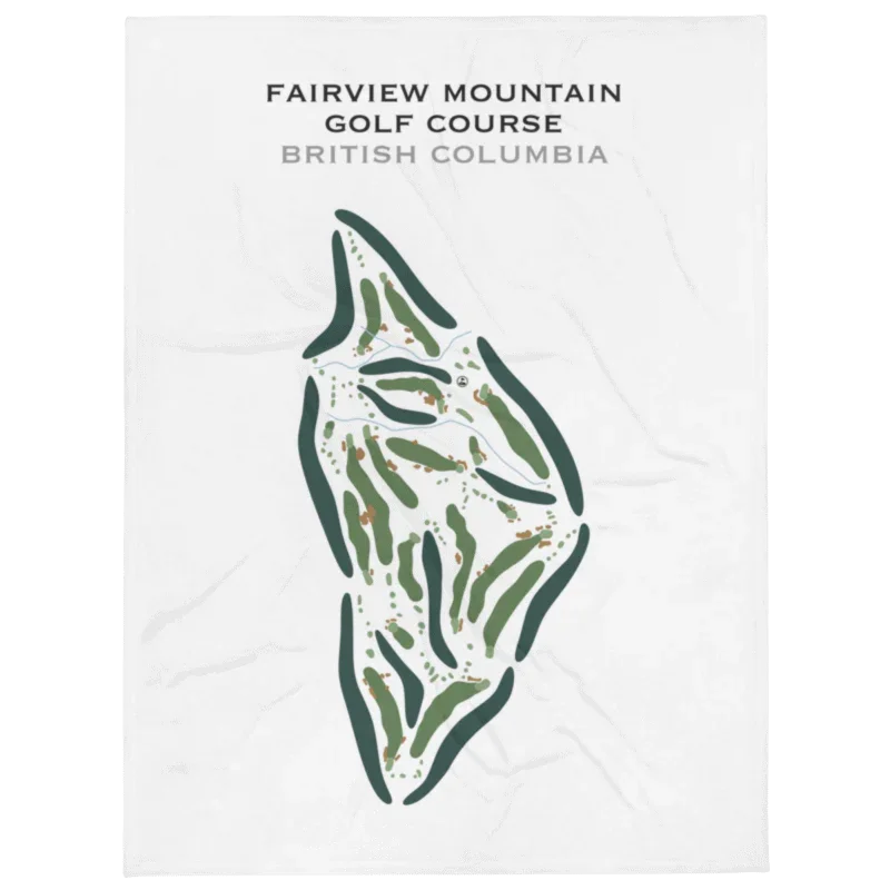 Fairview Mountain Golf Course, British Columbia - Printed Golf Courses