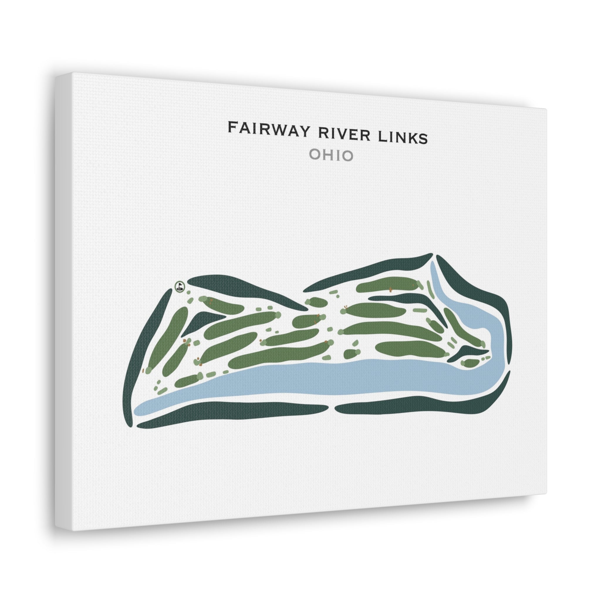 Fairway River Links, Ohio - Printed Golf Courses