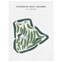 Fairways Golf Course, Illinois - Printed Golf Courses