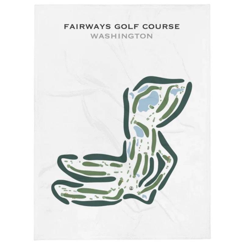 Fairways Golf Course, Washington - Printed Golf Course