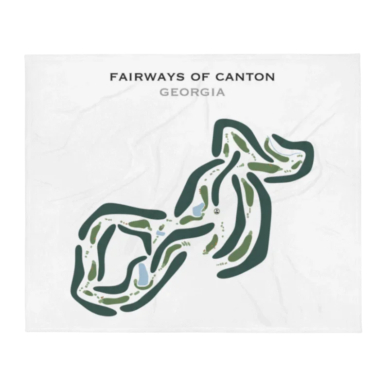 Fairways of Canton, Georgia - Printed Golf Courses