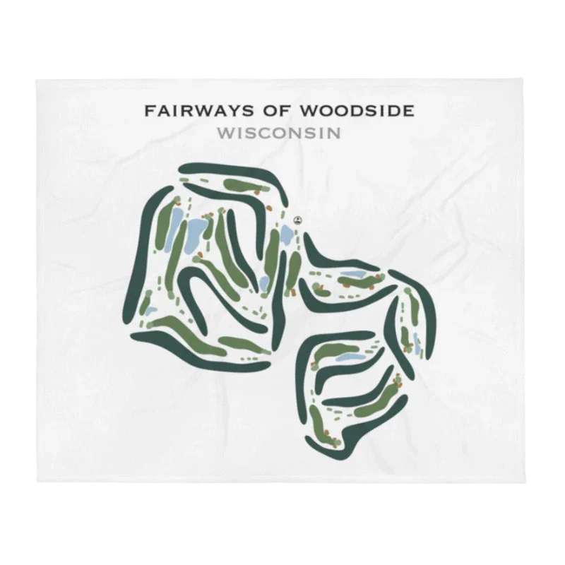Fairways of Woodside, Wisconsin - Printed Golf Course