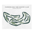 Fairwood Golf & Country Club, Washington - Printed Golf Courses
