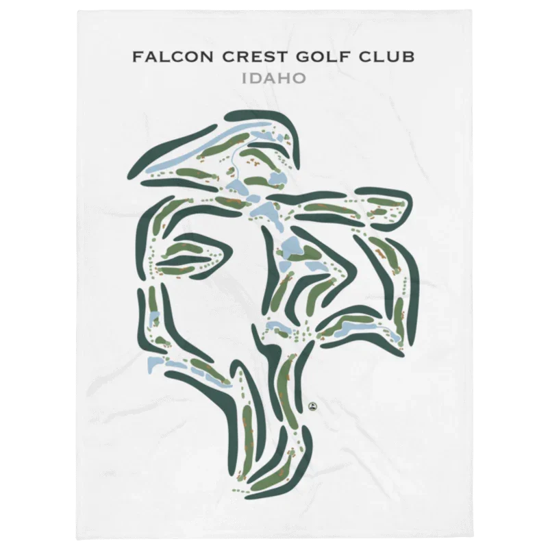 Falcon Crest Golf Club, Idaho - Printed Golf Course