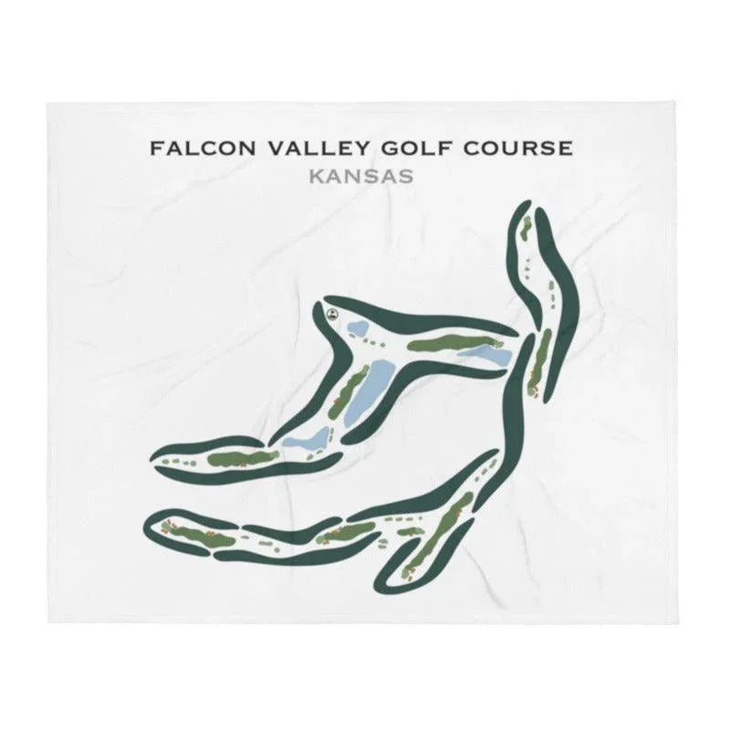 Falcon Valley Golf Course, Kansas - Printed Golf Course