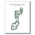 Fallen Oak Golf Club, Mississippi - Printed Golf Course