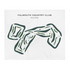 Falmouth Country Club, Maine - Printed Golf Courses