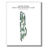 False River Golf and Country Club, Louisiana - Printed Golf Course