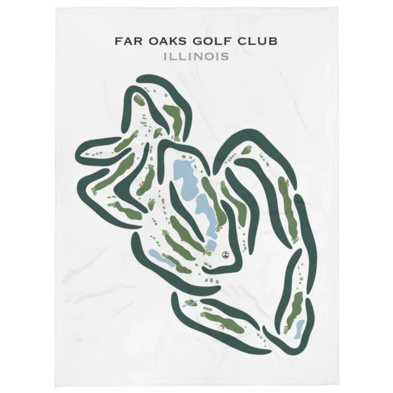 Far Oaks Golf Club, Caseyville, Illinois - Printed Golf Courses