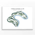 Fargo Country Club, North Dakota - Printed Golf Courses