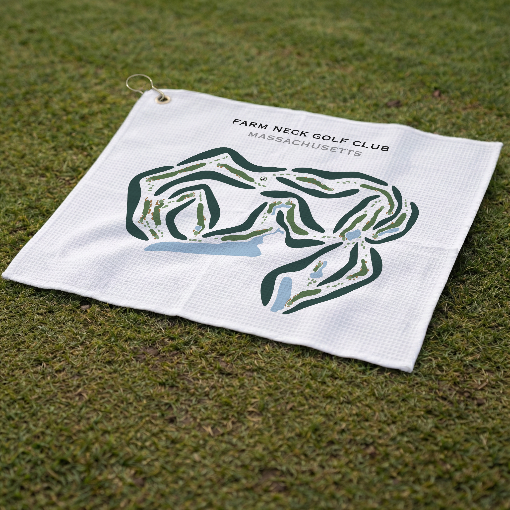 Farm Neck Golf Club, Massachusetts - Printed Golf Course