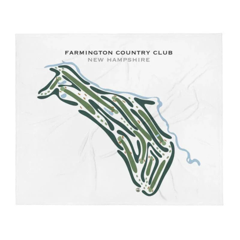 Farmington Country Club, New Hampshire - Printed Golf Courses