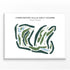 Farmington Hills Golf Course, Michigan - Printed Golf Courses