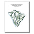 Fauquier Springs Country Club, Virginia - Printed Golf Course