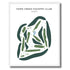 Fawn Creek Country Club, Iowa - Printed Golf Courses